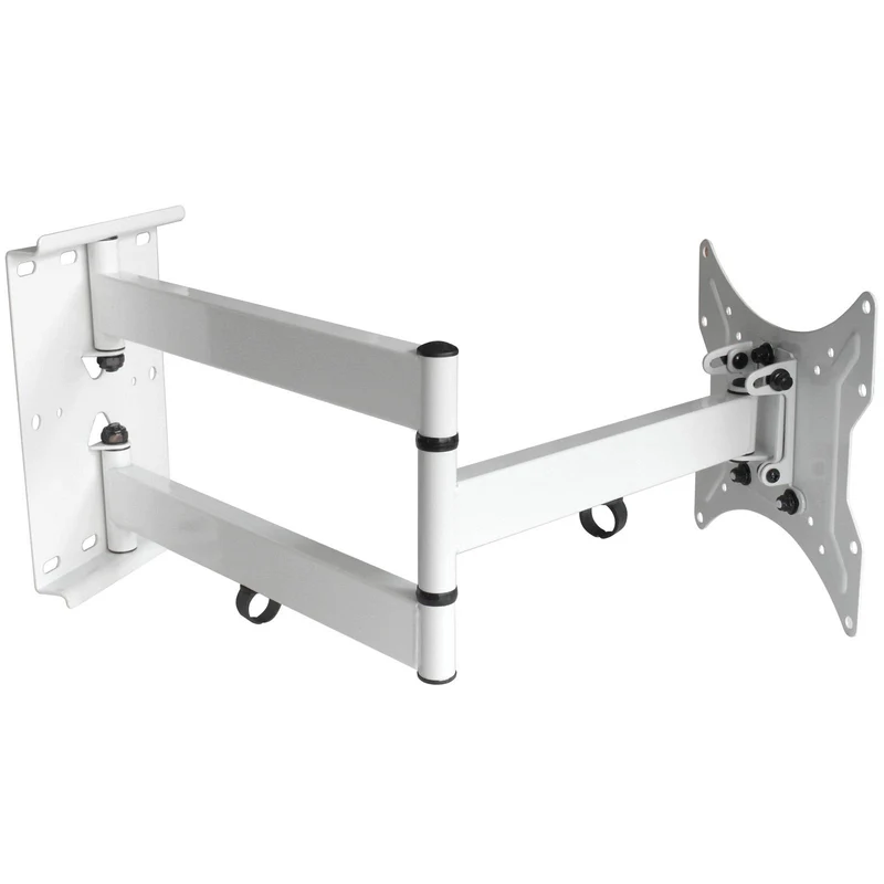 Drall Universal Fernseher Halterung - Schwenkbar Neigbar - 16-55 Zoll - Ausziehbar bis 65 cm - TV Wa