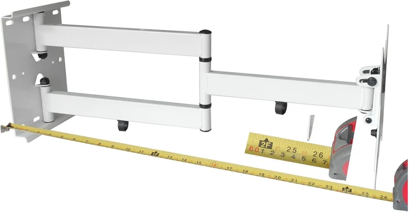 Drall Universal Fernseher Halterung - Schwenkbar Neigbar - 16-55 Zoll - Ausziehbar bis 65 cm - TV Wa