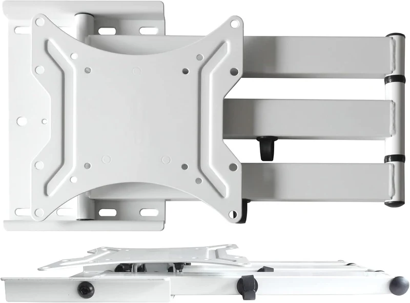 Drall Universal Fernseher Halterung - Schwenkbar Neigbar - 16-55 Zoll - Ausziehbar bis 65 cm - TV Wa