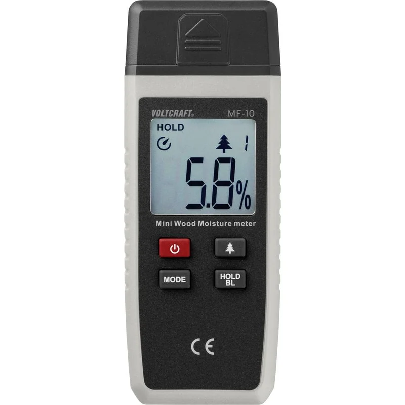 VOLTCRAFT MF-10 Materialfeuchtemessgerät Messbereich Holzfeuchtigkeit (Bereich) 2 bis 40%
