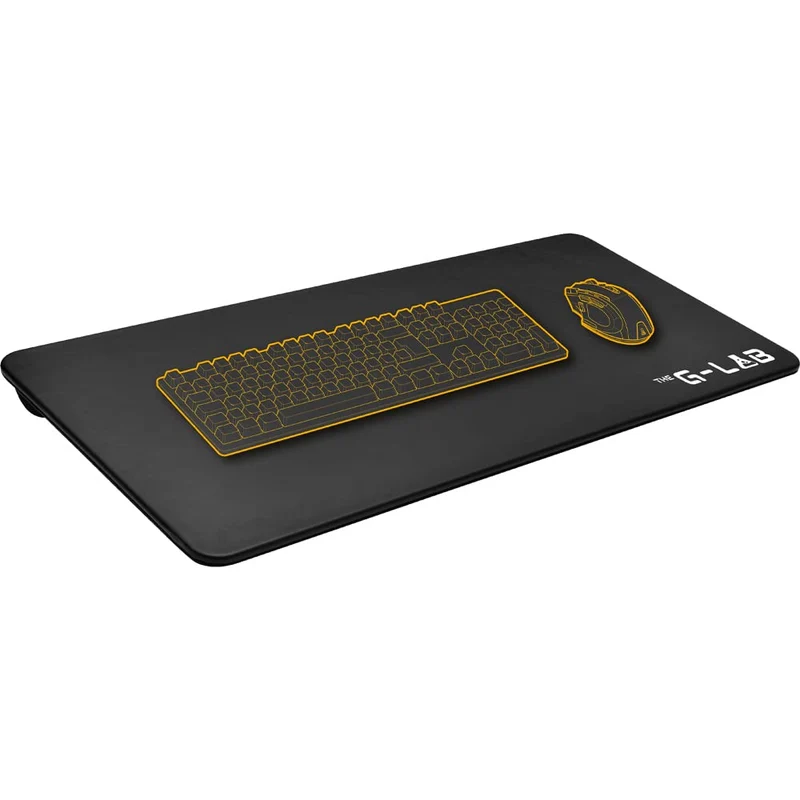 axisgo - THE G-LAB K-Board Cadmium Laptopablage mit XXL-Kissen, Ideal für Home Office/Gaming für Bett oder Sofa, Laptopständer 13"-19", Lapdesk Extra Large mit Griff