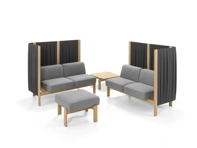 Sitzhocker Velum für flexible und komfortable Sitzlösungen