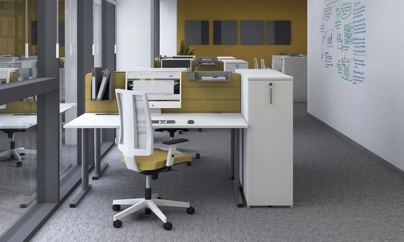 Schreibtisch E10 Serie (C-Fuß)