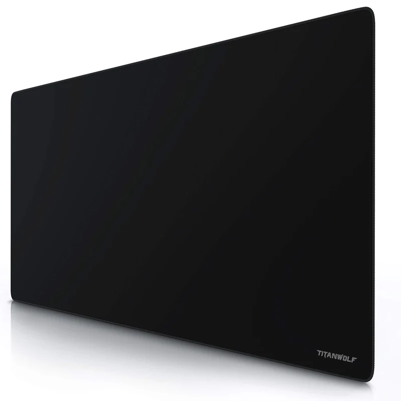 axisgo - Titanwolf- Übergröße Mauspad Gaming Titanwolf 1200x600mm XXXL Mousepad groß mit Motiv Tischunterlage Large Size - verbessert Präzision und Geschwindigkeit XXL z.B. für Logitech Maus und Tastatur