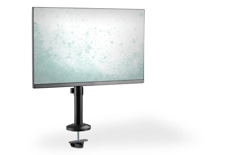 axisgo - DIGITUS Monitorhalterung - Tischklemme - 1 Monitor - Bis 32 Zoll - Bis 8 kg - VESA 75x75, 100x100 - Schwarz