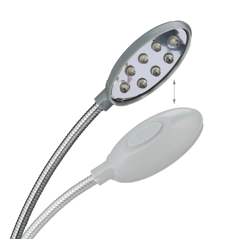 axisgo - Relaxdays Laptopkissen, LED-Licht, tragbar, flacher Lapdesk, mit Getränkehalter, weiches kleines Schosstablett, grau