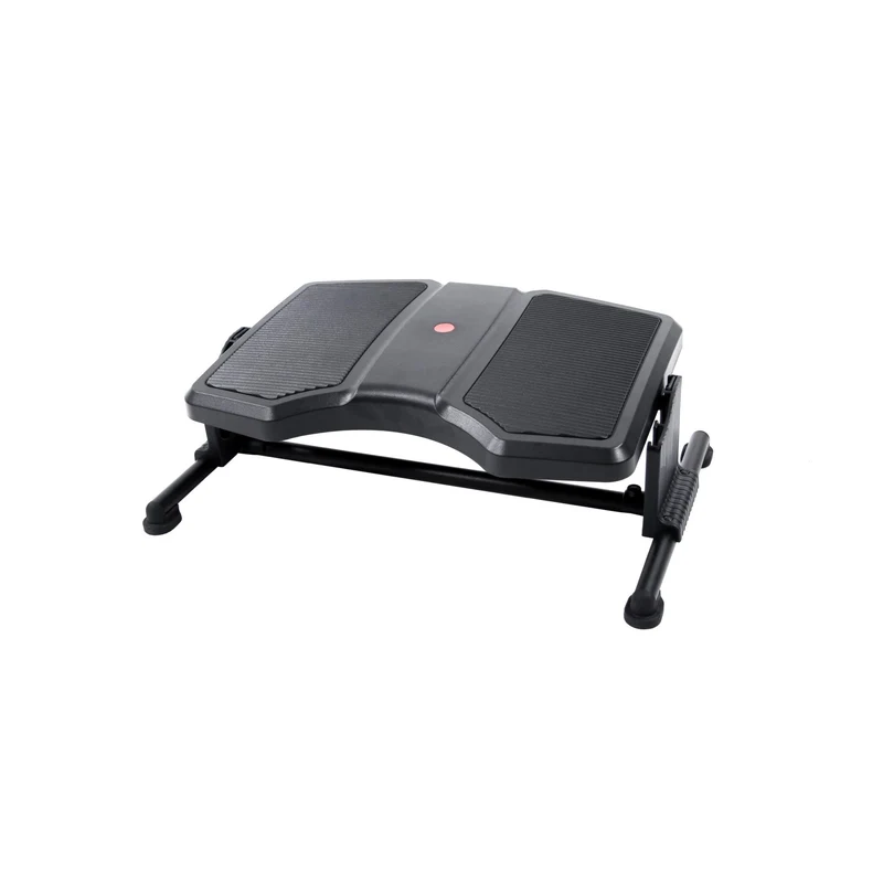 axisgo - hjh OFFICE 830012 Fußstütze Büro PODI II ergonomische Fußablage höhenverstellbar & neigbar, Fußtritt rutschfest