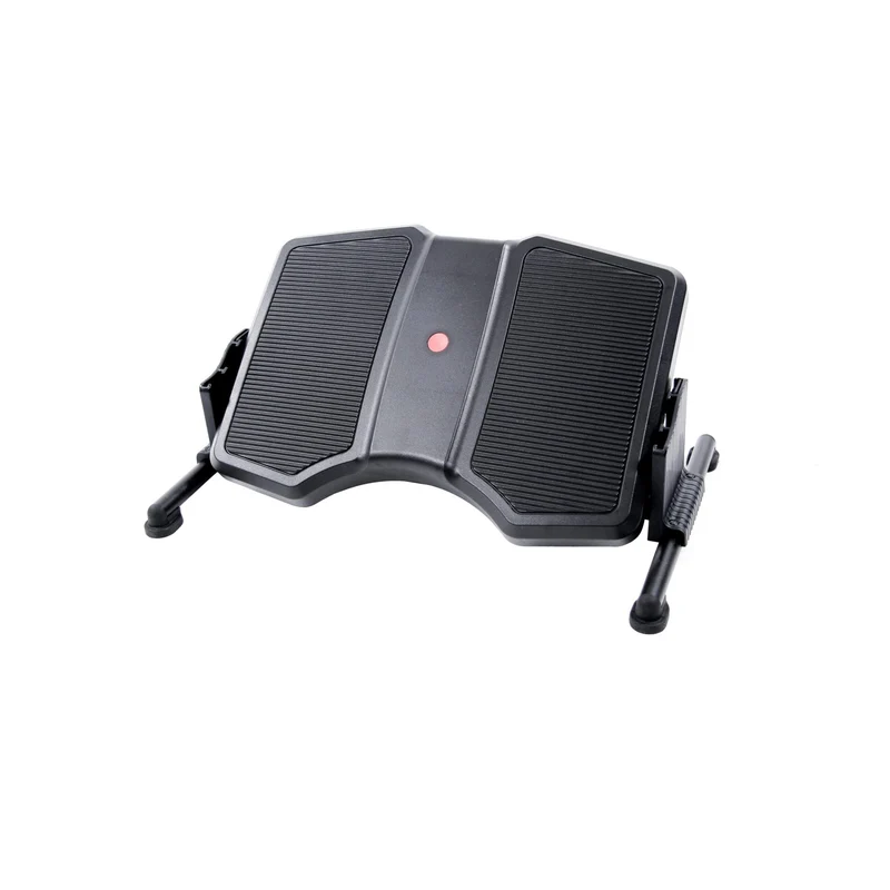 axisgo - hjh OFFICE 830012 Fußstütze Büro PODI II ergonomische Fußablage höhenverstellbar & neigbar, Fußtritt rutschfest