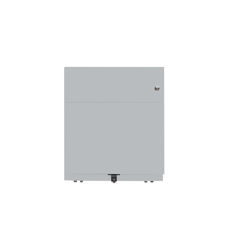 Rollcontainer Note™ | 2 Schubladen , Tiefe 565 mm, Griffleiste
