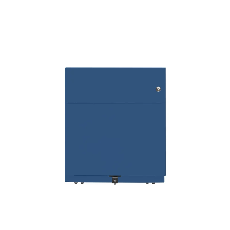 Rollcontainer Note™ | 2 Schubladen , Tiefe 565 mm, Griffleiste
