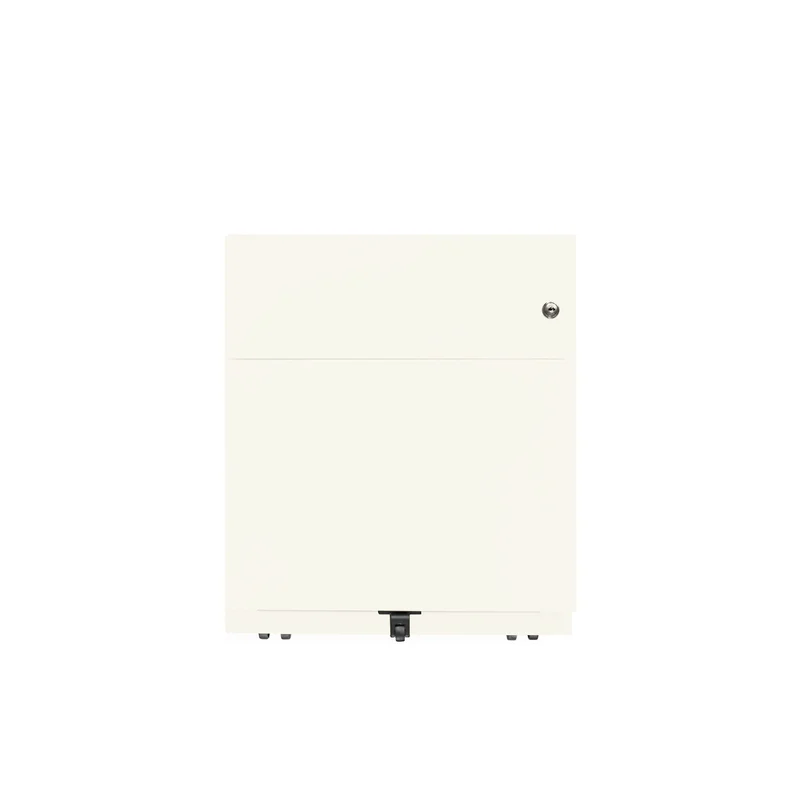 Rollcontainer Note™ | 2 Schubladen , Tiefe 565 mm, Griffleiste