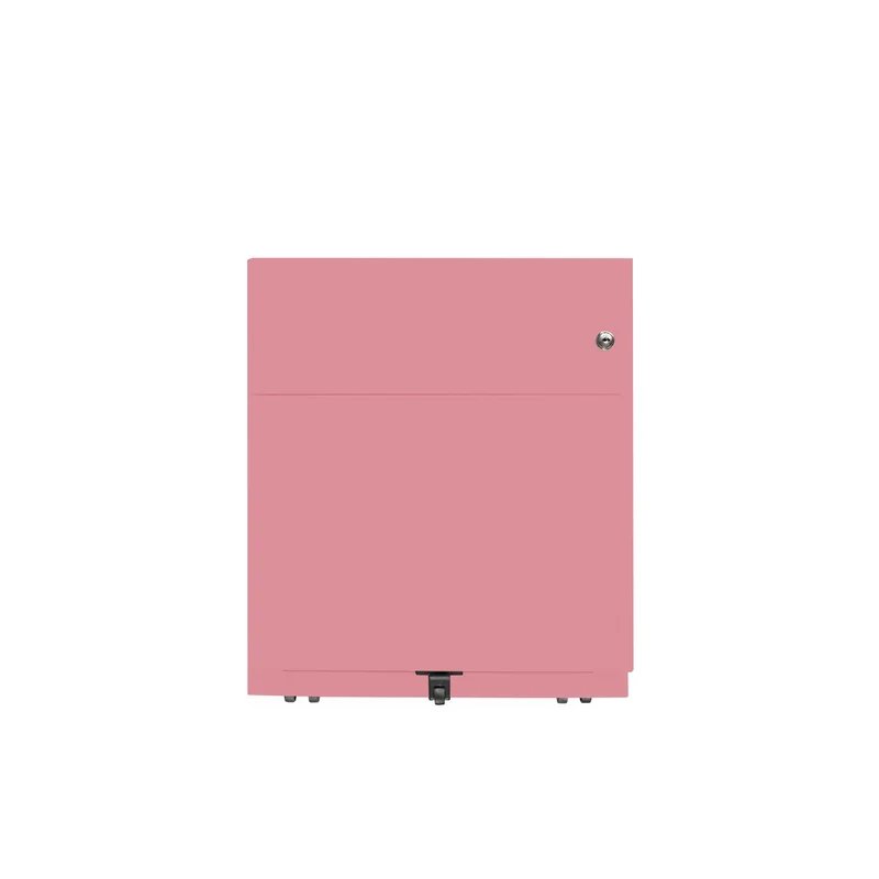 Rollcontainer Note™ | 2 Schubladen , Tiefe 565 mm, Griffleiste