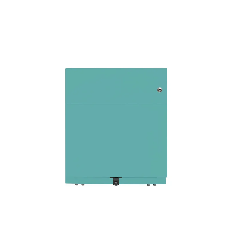 Rollcontainer Note™ | 2 Schubladen , Tiefe 565 mm, Griffleiste