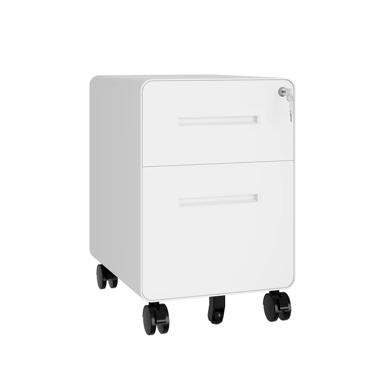 Rollcontainer EasyRoll | 1 Universalschublade, 1 Hängeregistraturschublade
