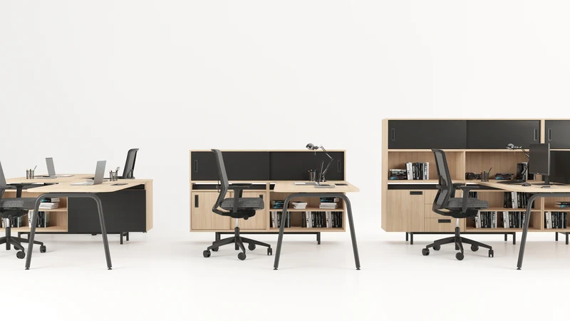 Schreibtisch Round Workstation