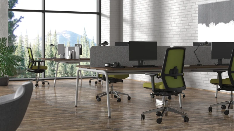 Schreibtisch Round Workbench