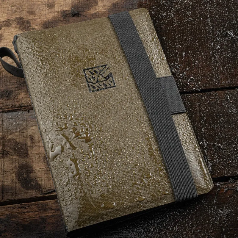 axisgo - Rite in the Rain Monsoon Notizbuchhülle, wetterfest, 20 x 14 cm, TPU-Material (Nr. M973)