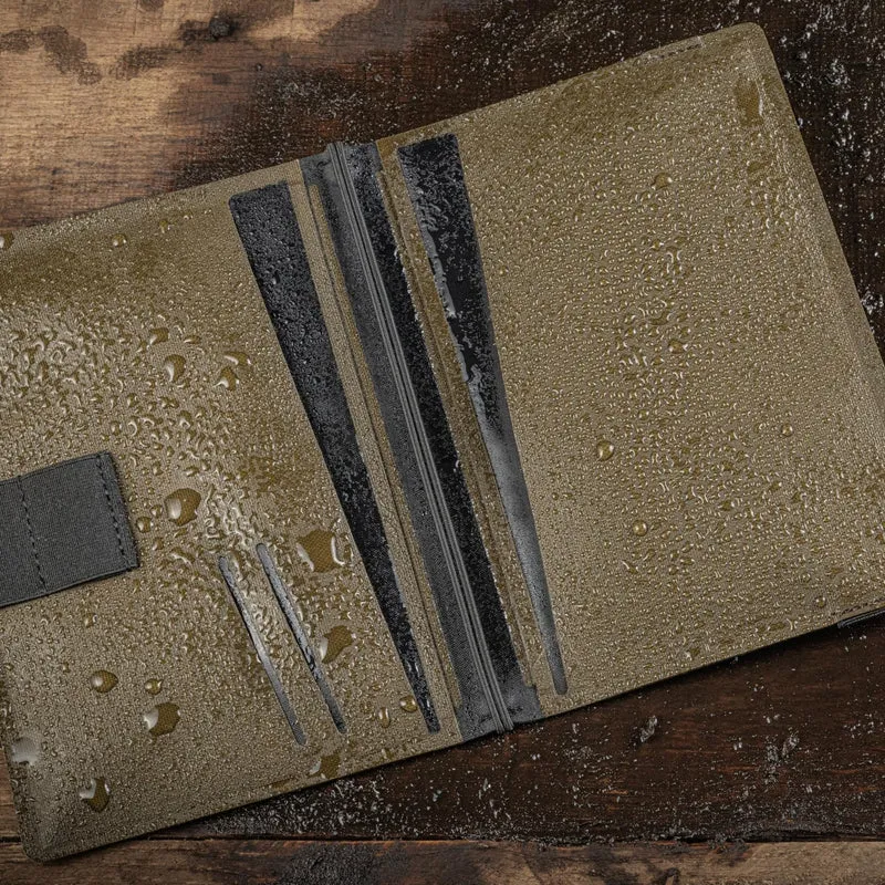 axisgo - Rite in the Rain Monsoon Notizbuchhülle, wetterfest, 20 x 14 cm, TPU-Material (Nr. M973)