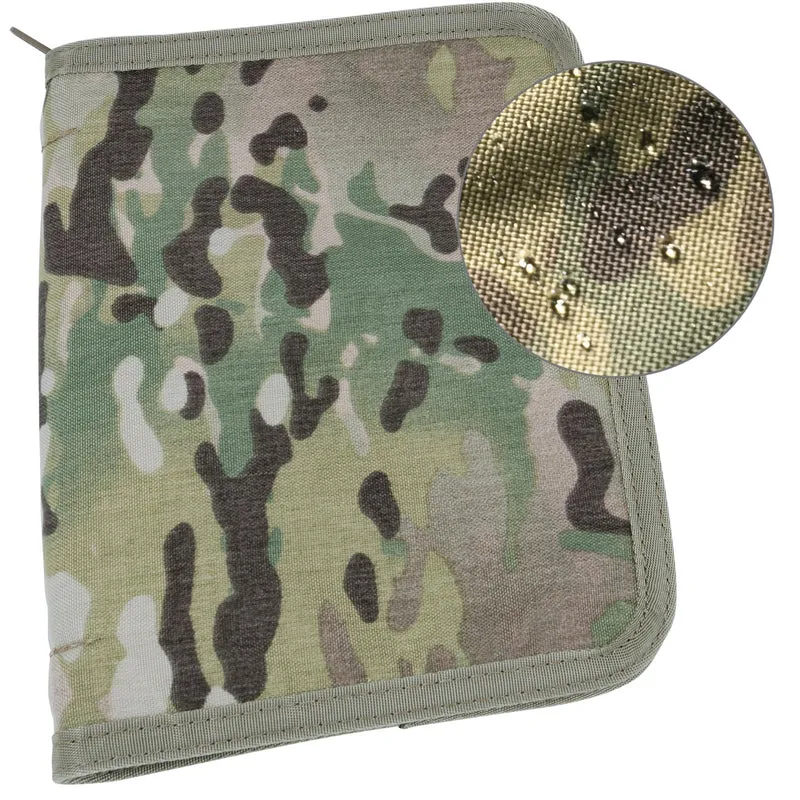 axisgo - Ringblock-Hülle Rite in the Rain Allwetter aus Cordura®, 1,27 cm Ringbinder-Hülle, ca. 17 cm x 22,5 cm, hellbraun -Nr. C9200 7" x 9" multicam