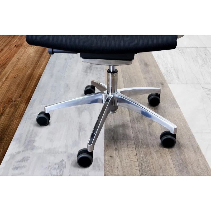 axisgo - hjh OFFICE 619025 5X Hartbodenrollen 11mm / 65mm ROLO No-Noise Stuhlrollen für Harte Böden (5er Pack)