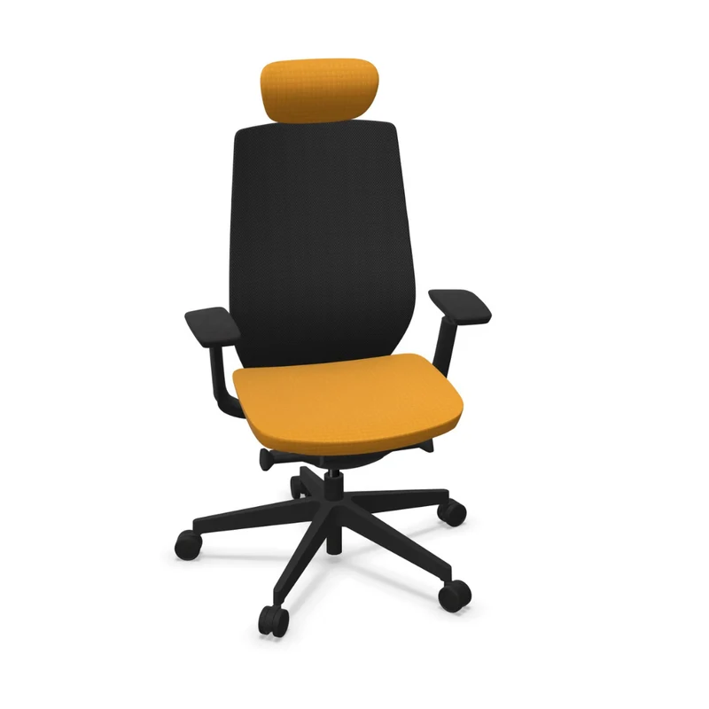 Profim Accis Pro 151 SFL Drehstuhl mit 3D-Netzrückenlehne, 3D-Sitz und Nackenstütze