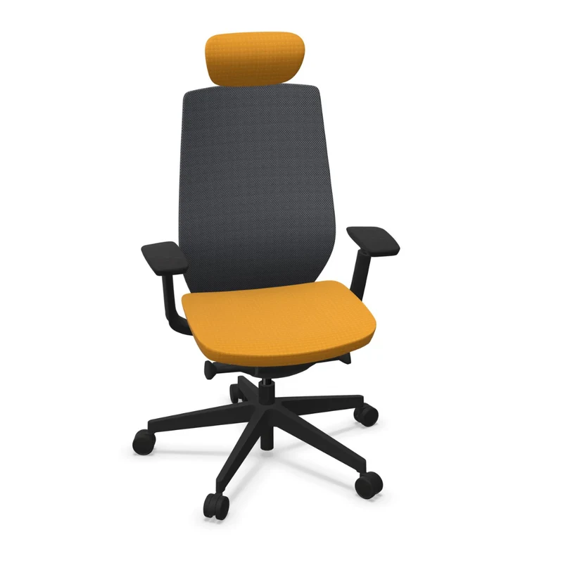 Profim Accis Pro 151 SFL Drehstuhl mit 3D-Netzrückenlehne, 3D-Sitz und Nackenstütze