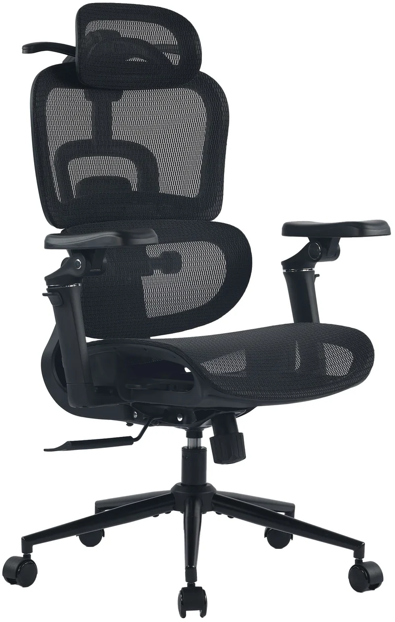 Der ergonomische Bürostuhl JENS überzeugt durch hohen Sitzkomfort