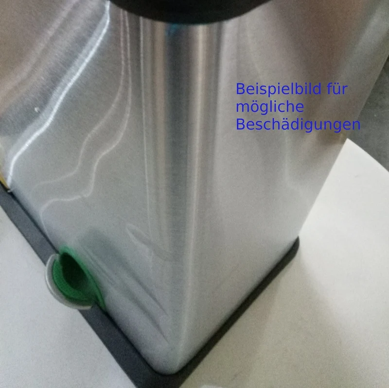 B-Ware TQ50 Mülleimer 50 Liter Weiß