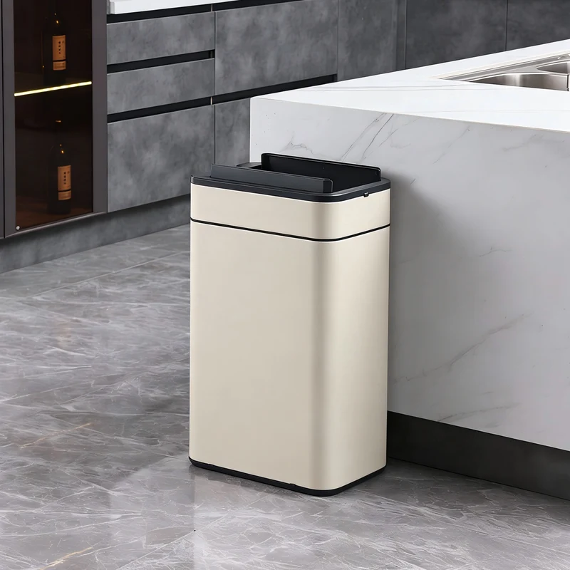 B-Ware Sensormülleimer SE60L Taupe