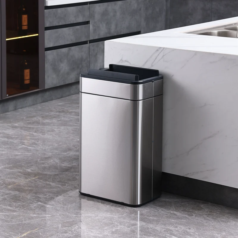 B-Ware Sensormülleimer SE60L Silber