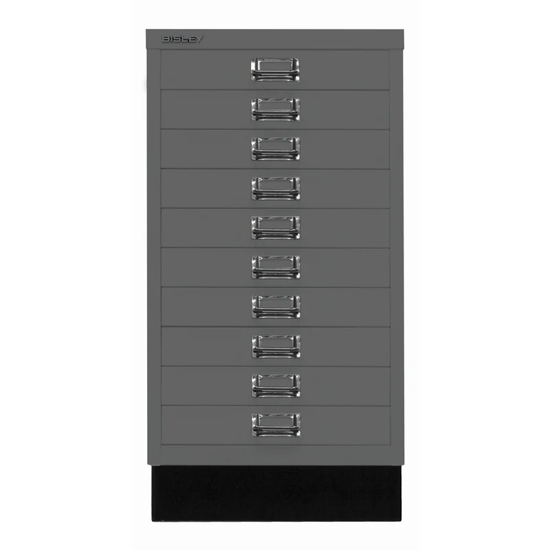 Bisley MultiDrawer™ | Inkl. Sockel, DIN A3, 10 Schubladen
