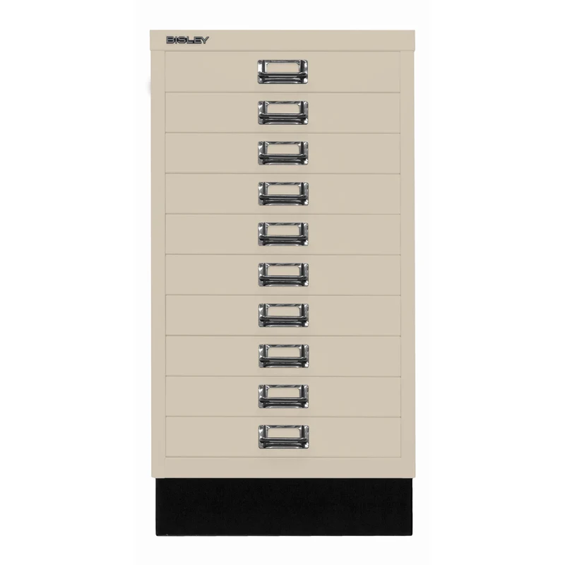 Bisley MultiDrawer™ | Inkl. Sockel, DIN A3, 10 Schubladen