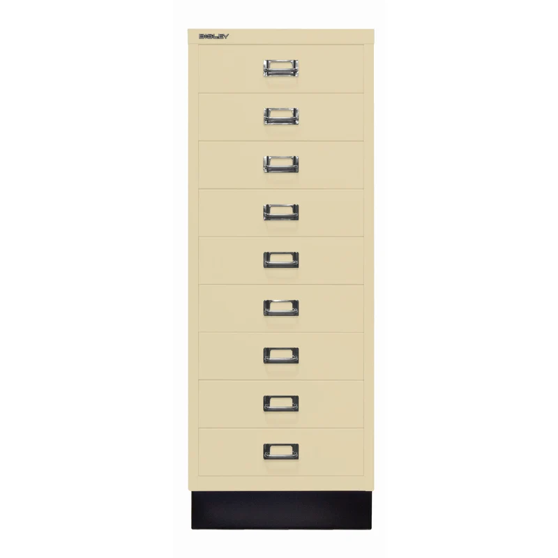 Bisley MultiDrawer™ | Inkl. Sockel, DIN A3, 9 Schubladen