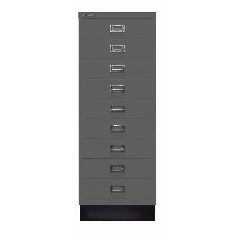 Bisley MultiDrawer™ | Inkl. Sockel, DIN A3, 9 Schubladen