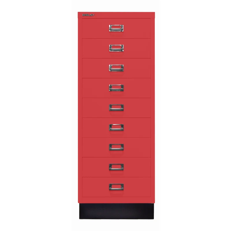 Bisley MultiDrawer™ | Inkl. Sockel, DIN A3, 9 Schubladen