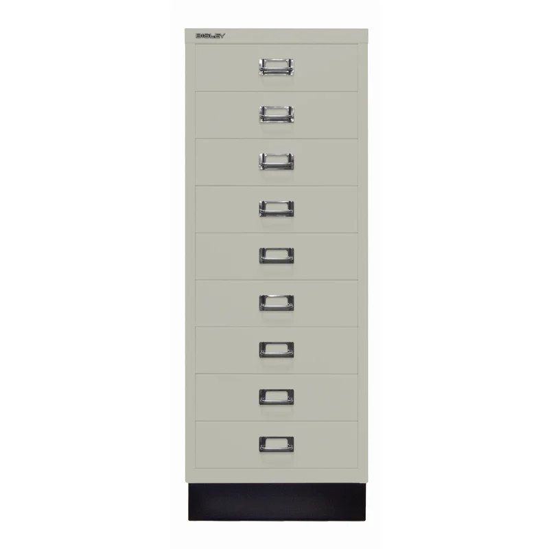 Bisley MultiDrawer™ | Inkl. Sockel, DIN A3, 9 Schubladen