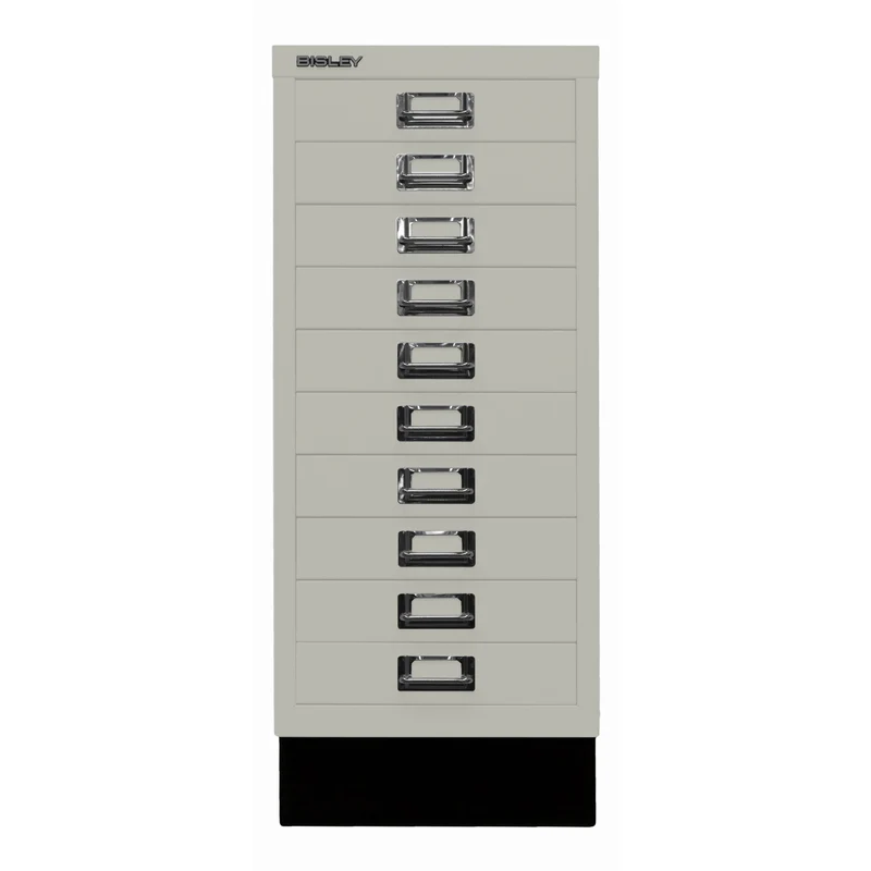 Bisley MultiDrawer™ | Inkl. Sockel, DIN A4, 10 Schubladen