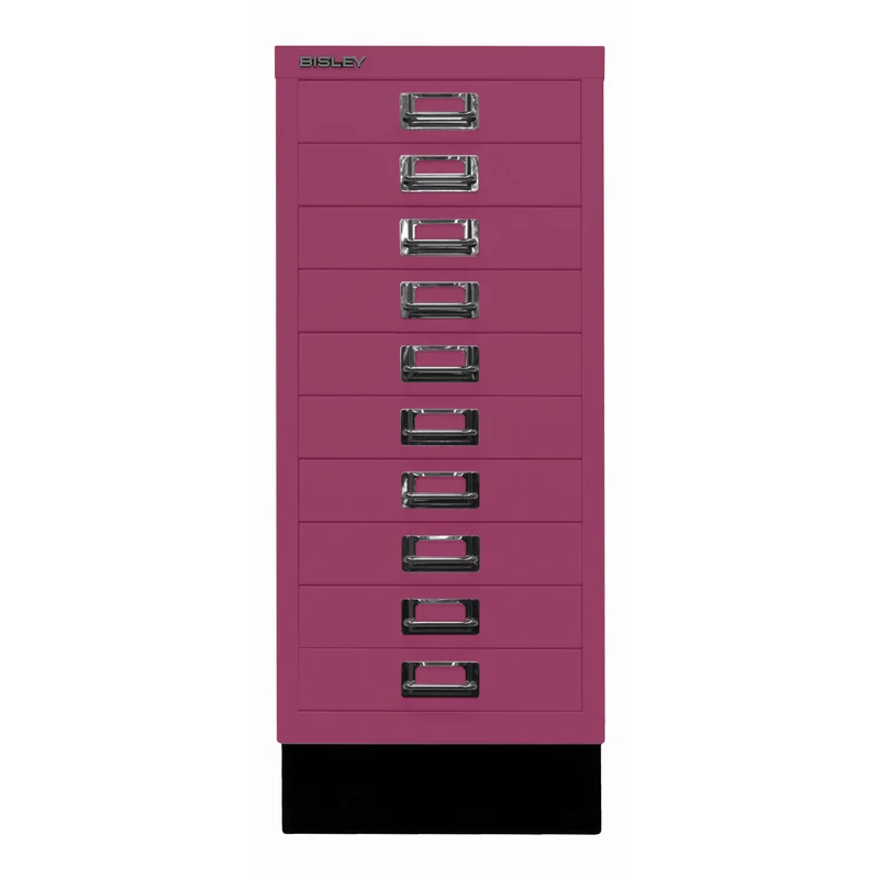 Bisley MultiDrawer™ | Inkl. Sockel, DIN A4, 10 Schubladen
