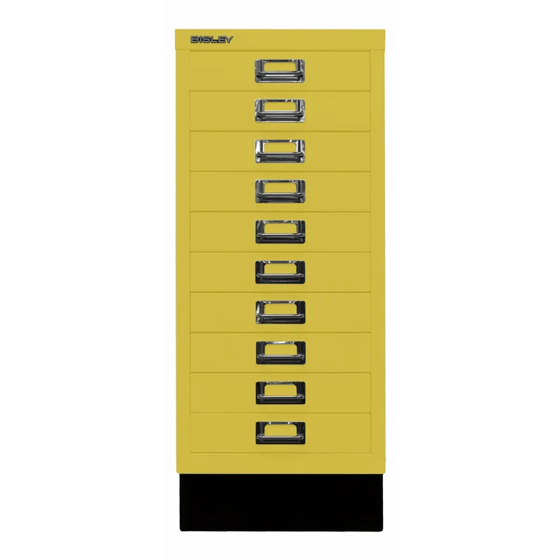 Bisley MultiDrawer™ | Inkl. Sockel, DIN A4, 10 Schubladen