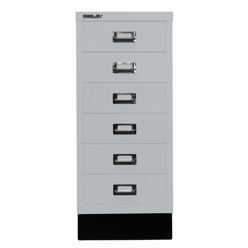 Bisley MultiDrawer™ | Inkl. Sockel, DIN A4, 6 Schubladen