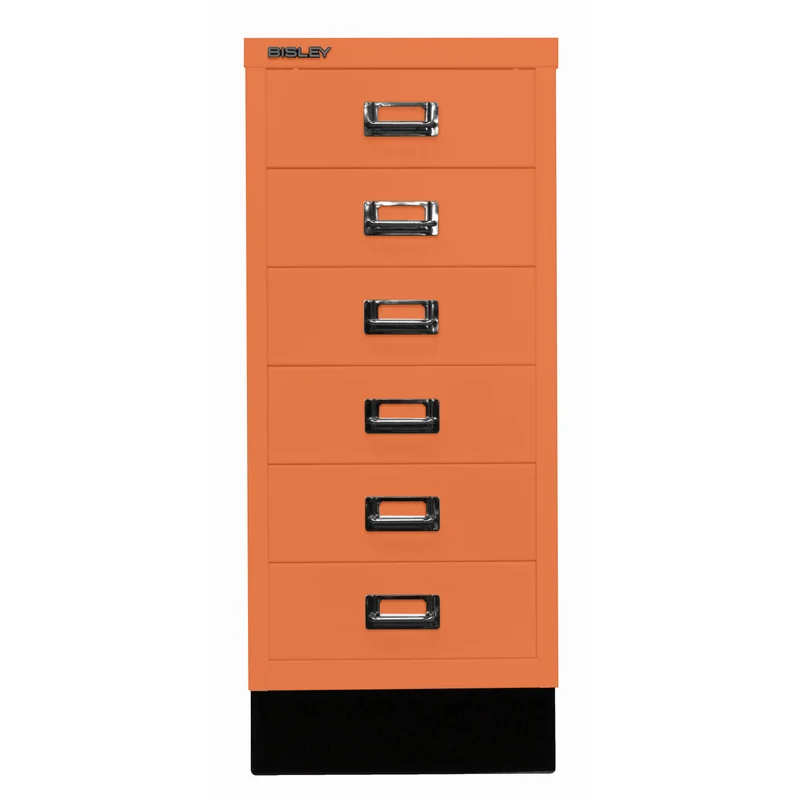Bisley MultiDrawer™ | Inkl. Sockel, DIN A4, 6 Schubladen
