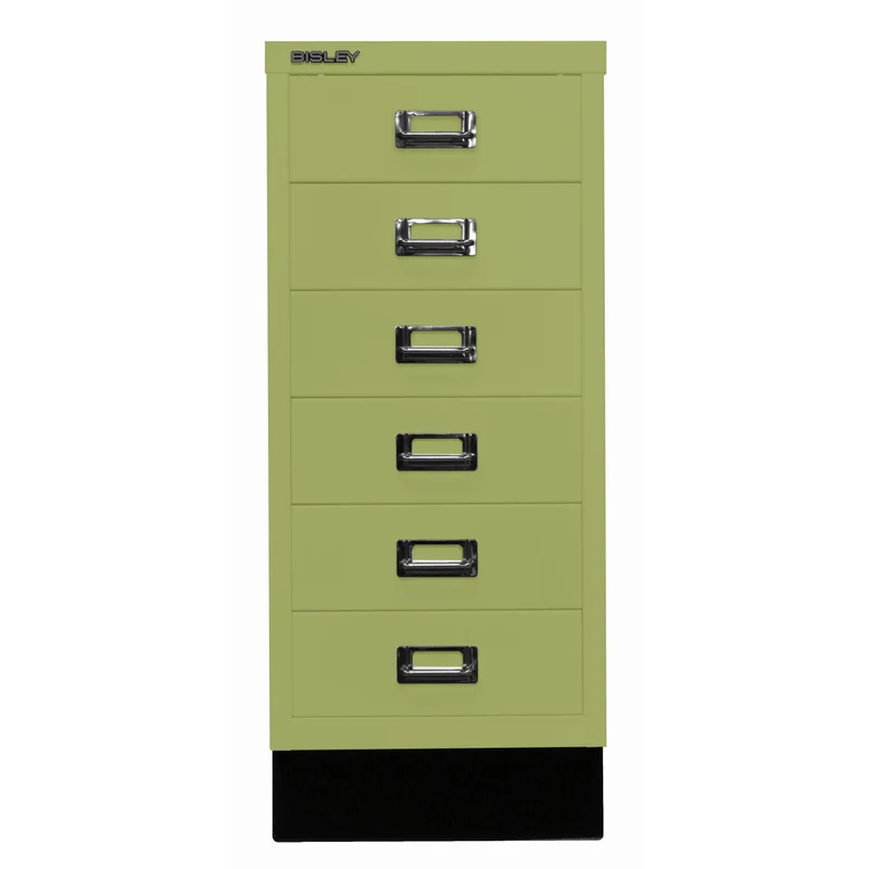 Bisley MultiDrawer™ | Inkl. Sockel, DIN A4, 6 Schubladen