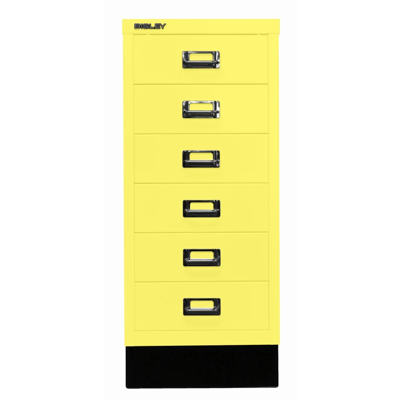 Bisley MultiDrawer™ | Inkl. Sockel, DIN A4, 6 Schubladen