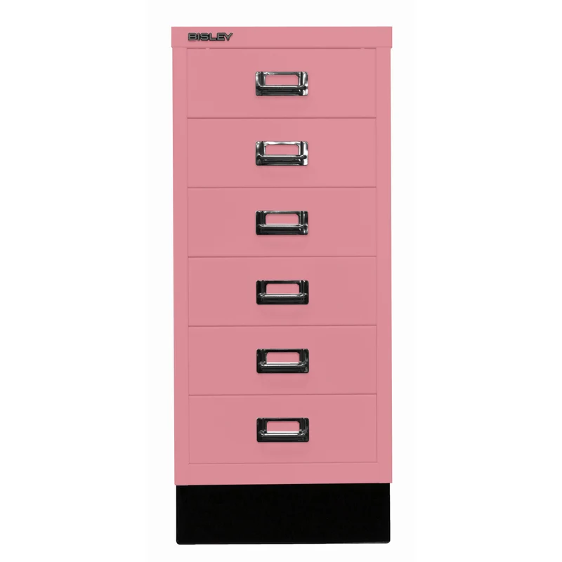 Bisley MultiDrawer™ | Inkl. Sockel, DIN A4, 6 Schubladen