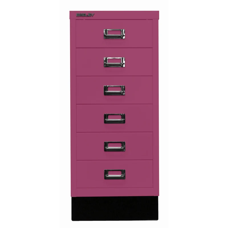Bisley MultiDrawer™ | Inkl. Sockel, DIN A4, 6 Schubladen