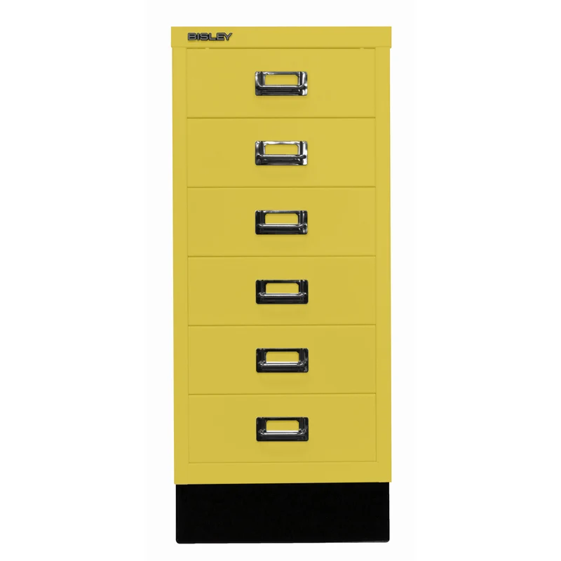 Bisley MultiDrawer™ | Inkl. Sockel, DIN A4, 6 Schubladen