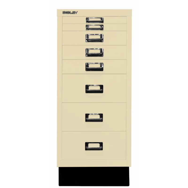 Bisley MultiDrawer™ | Inkl. Sockel, DIN A4, 8 Schubladen