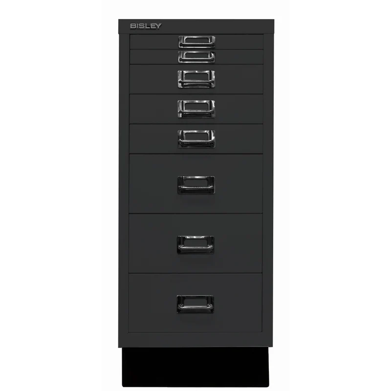 Bisley MultiDrawer™ | Inkl. Sockel, DIN A4, 8 Schubladen