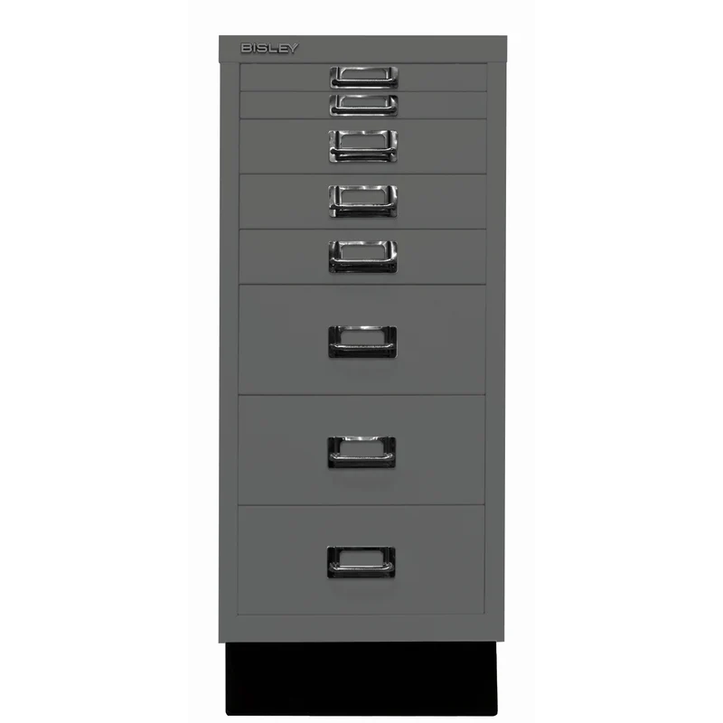 Bisley MultiDrawer™ | Inkl. Sockel, DIN A4, 8 Schubladen