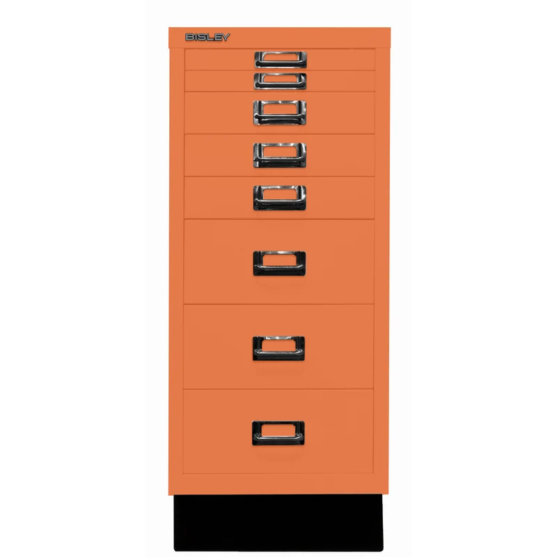 Bisley MultiDrawer™ | Inkl. Sockel, DIN A4, 8 Schubladen